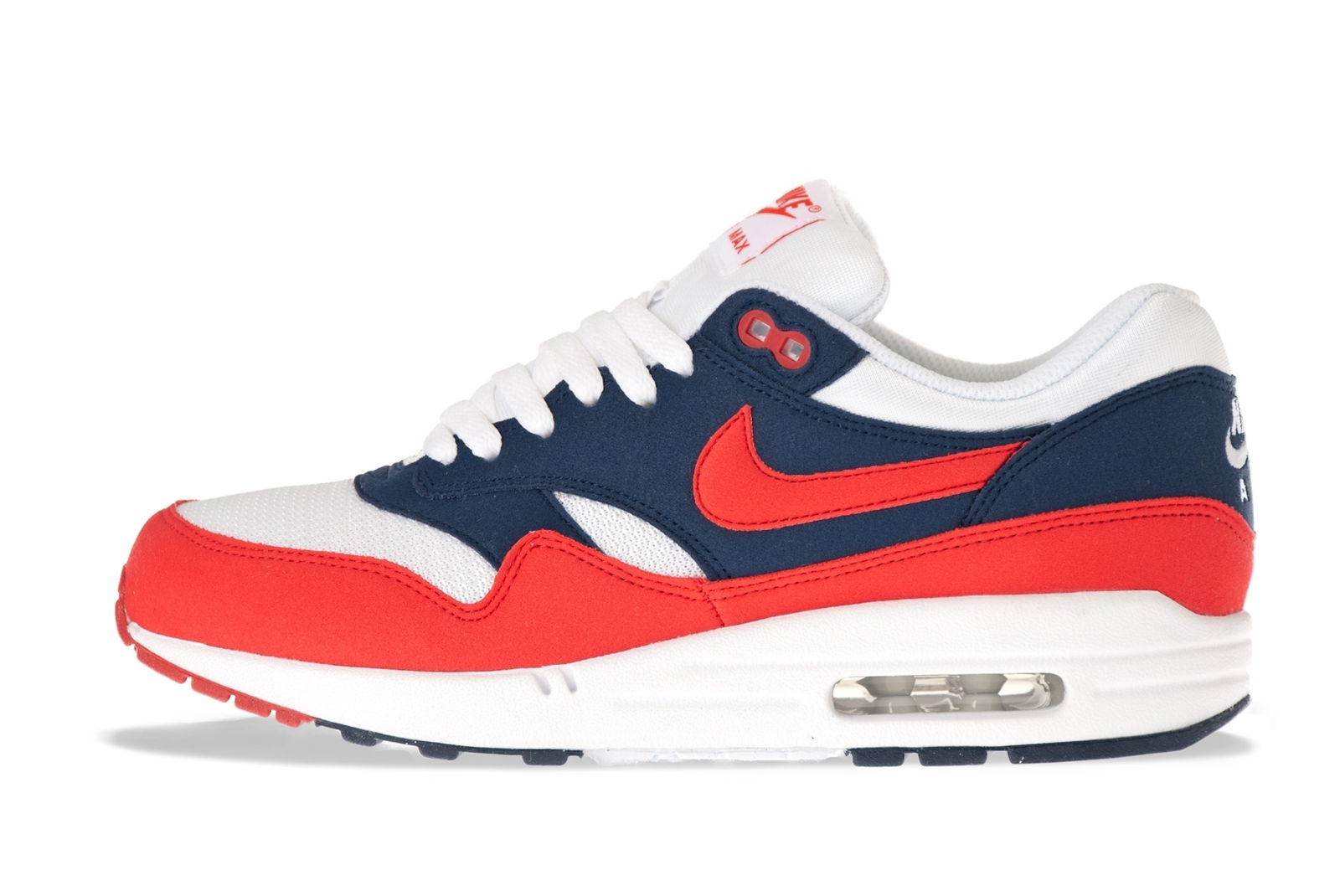 Air max 1 navy red sale