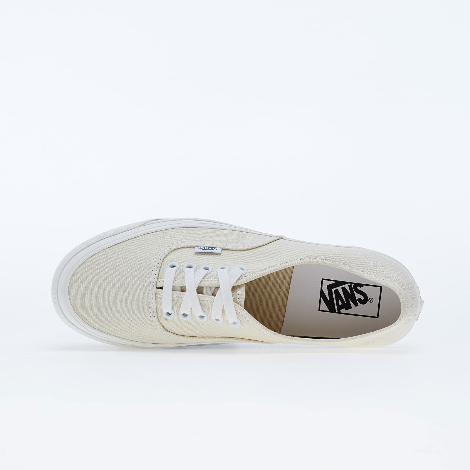 Vans authentic beige hot sale