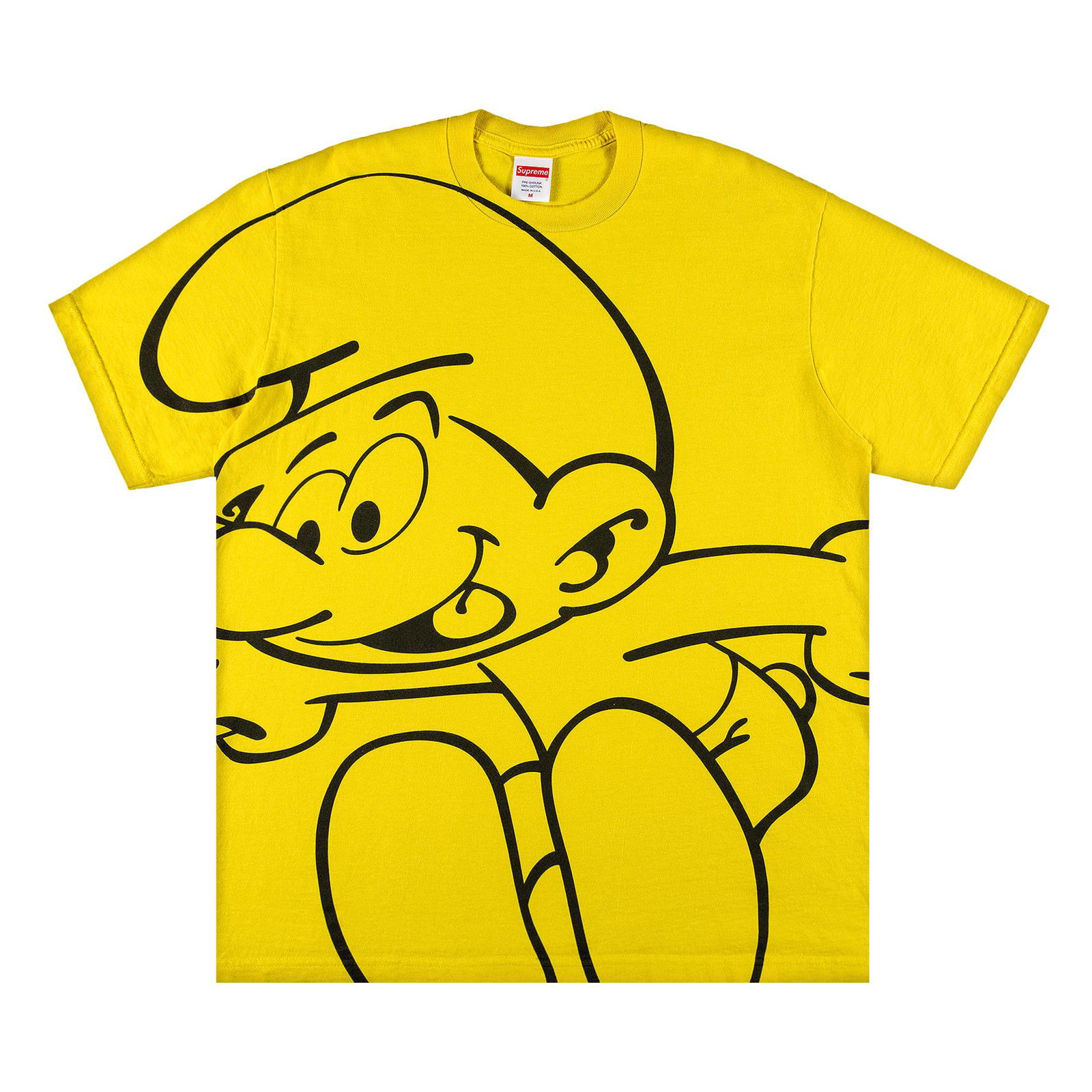 T-shirt Supreme Smurfs x Tee FW20T44 YELLOW | FLEXDOG