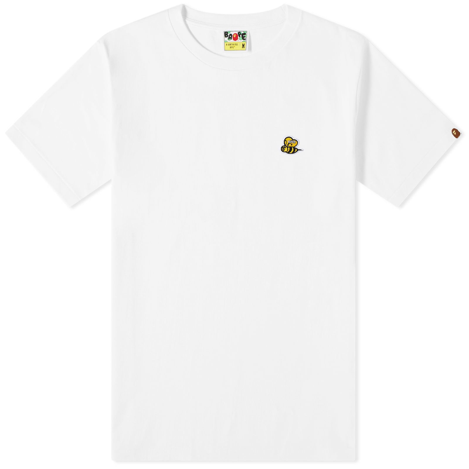 T-shirt BAPE Bee One Point T-Shirt 001TEJ801063M-WHT | FLEXDOG