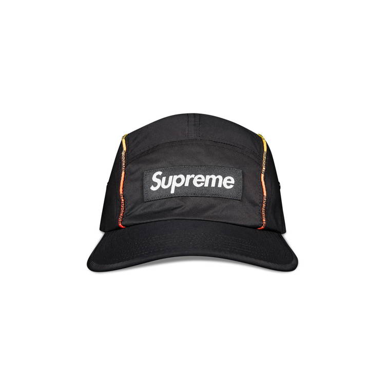 Cap Supreme Gradient Piping Camp Cap SS21H106 BLACK | FLEXDOG