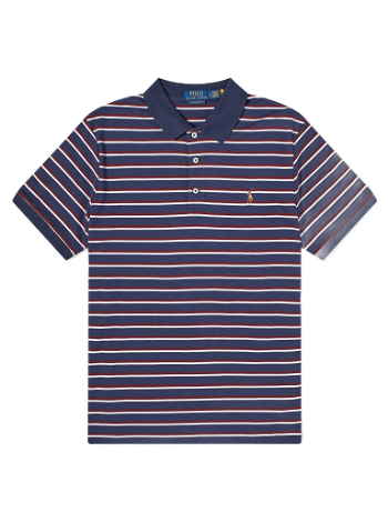 Polo by Ralph Lauren Stripe Custom Fit Polo "French Navy Multi" 710922254001