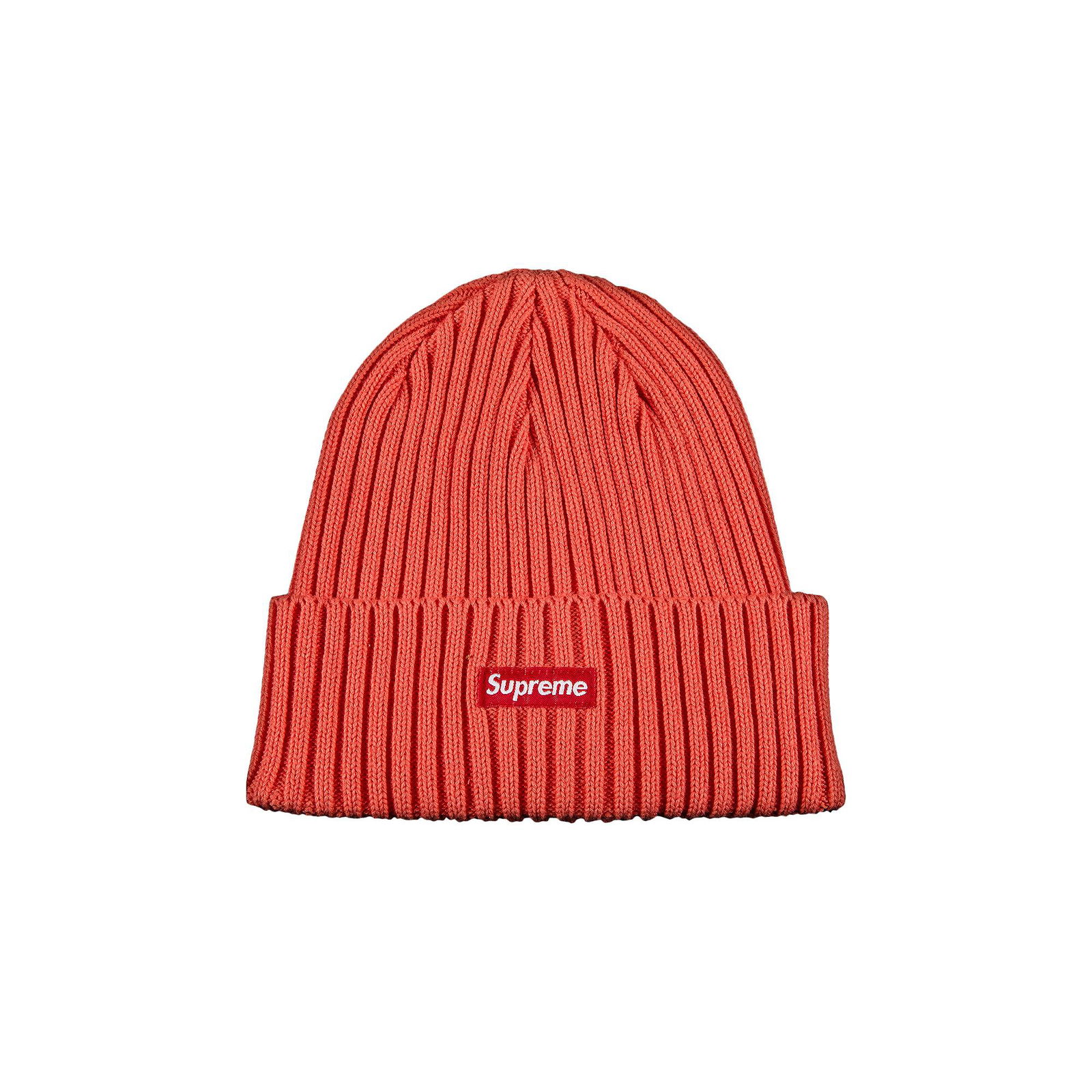 Supreme overdyed cheap beanie red