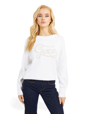 GUESS Front Logo Sweater W4RR39Z26I0