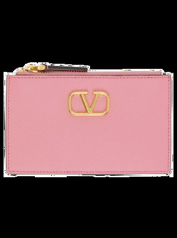 VALENTINO GARAVANI VLOGO textured-leather wallet