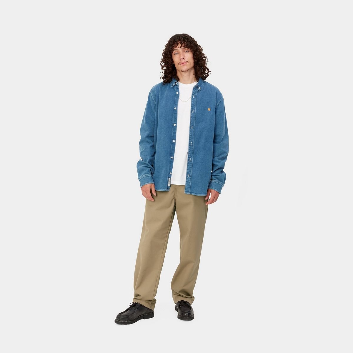 Pants and jeans Carhartt WIP Jet Cargo Pant Leather Rinsed