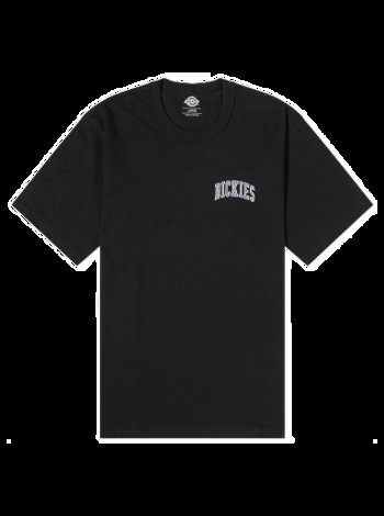 Dickies Aitkin Chest Logo T-Shirt "Black & Imperial Palace" DK0A4Y8OG411
