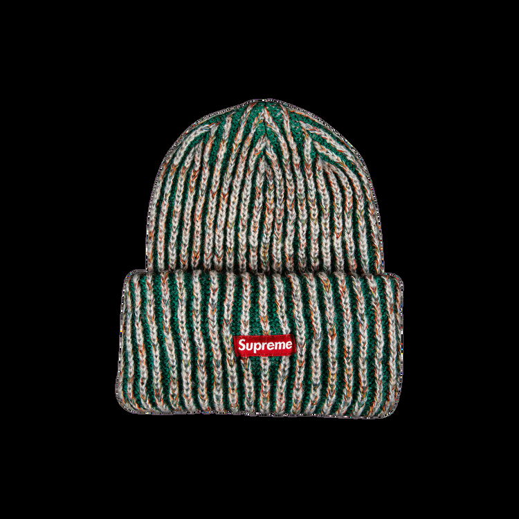 Beanie Supreme Rainbow Knit Loose Gauge Beanie FW20BN12 DARK GREEN