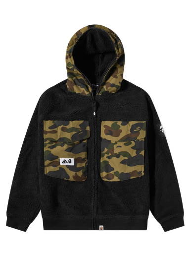 Jacket BAPE Gradation Camo Lace Up Jacket 001LJF801011X-BLK | FLEXDOG