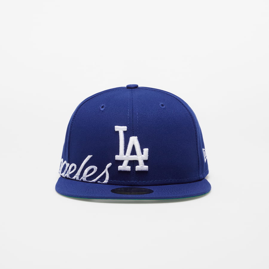 New Era Los Angeles Dodgers Side Split Patch Blue 59FIFTY Fitted Hat