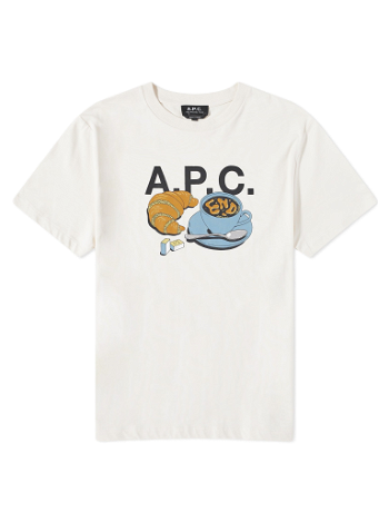 A.P.C. END. x Men's 'Coffee Club' Cedric T-Shirt COBQX-H26265-AAC