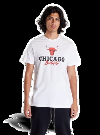 NEW ERA CHICAGO BULLS NBA TEAM LOGO MESH OVERSIZED T-SHIRT BLACK 60357112