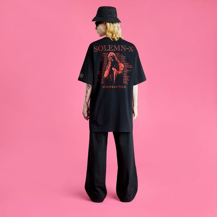 T-shirt RAF SIMONS Oversized Solemn X Tee 221-M130-19001-0099