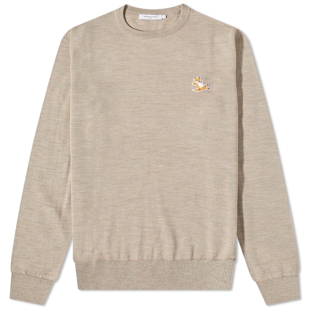 Sweatshirt MAISON KITSUNÉ Chillax Fox Patch Classic R-Neck Jumper