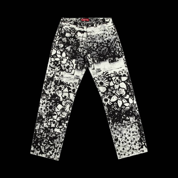 Jeans Supreme Christopher Wool Regular Jean FW21P84 BLACK | FLEXDOG