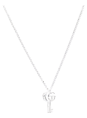 Gucci GG Silver Key Necklace