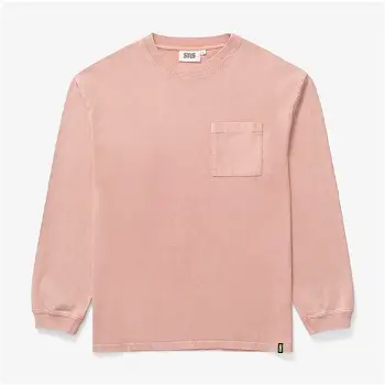 SNS Washed Long Sleeve Pocket Tee SNS-105001