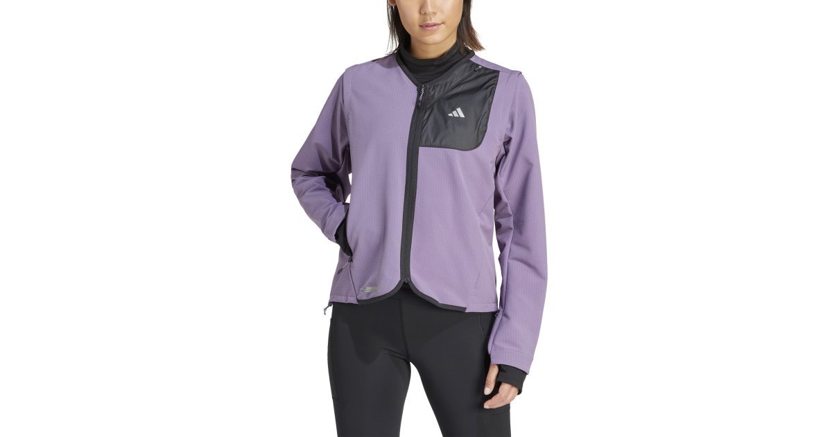 adidas Ultimate Running Conquer the Elements COLD.RDY Jacket - Purple
