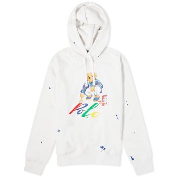 Polo by Ralph Lauren Painting Bear Hoodie 710926546001