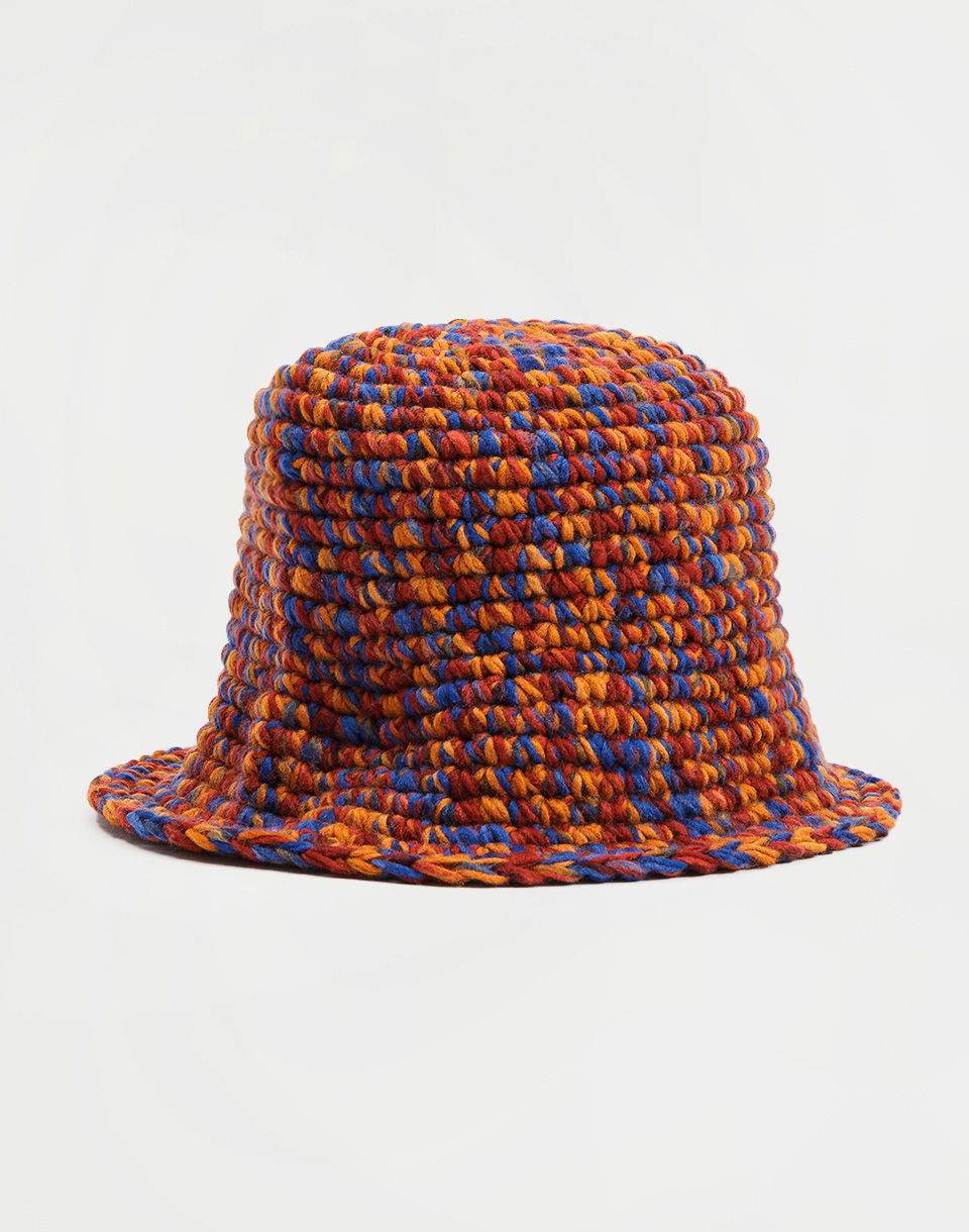 Hat Stüssy Melange Yarn Knit Bucket Hat 1321108 | FLEXDOG