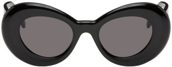 Loewe Black Curvy Sunglasses LW40112I@4701A