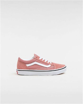 Vans Youth Color Theory Old Skool Shoes (8-14 Years) (color Theory Withered Rose) Youth Pink, Size 2.5 VN0A4UHZCHO