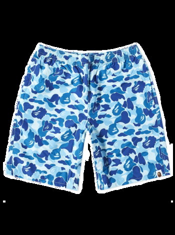 BAPE ABC Camo Beach Shorts 001SPJ301018M-BLU