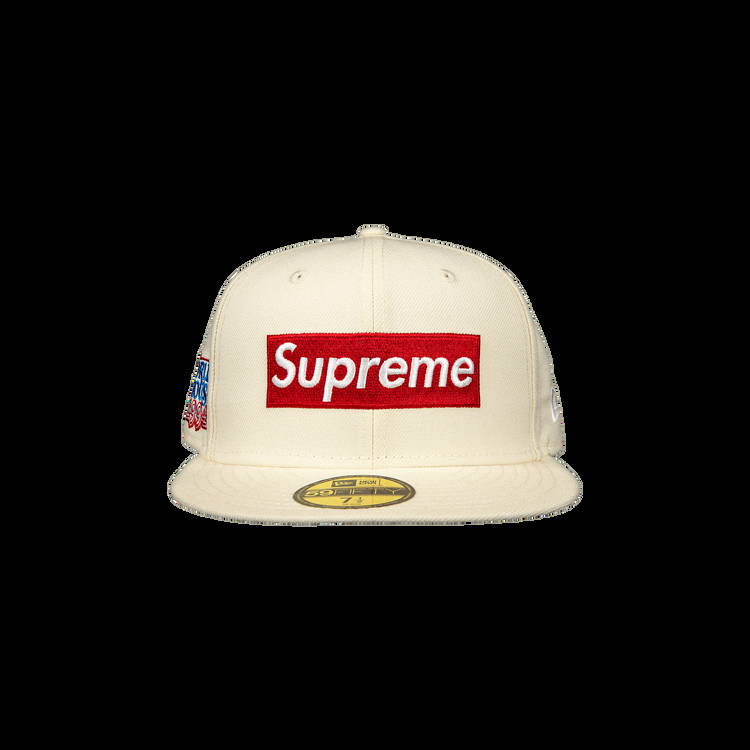 Cap Supreme World Famous Box Logo New Era 'Purple' FW20H77 WHITE