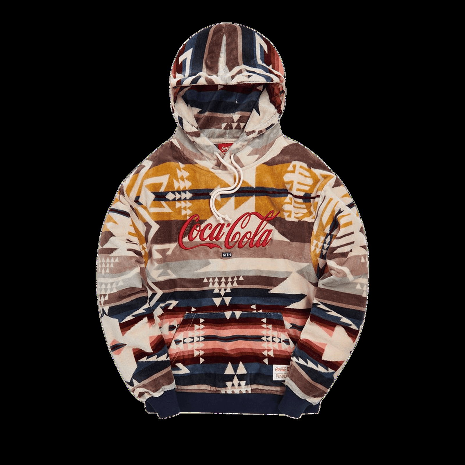 Sweatshirt KITH x Coca Cola x Pendleton Terry Williams 3 Hoodie