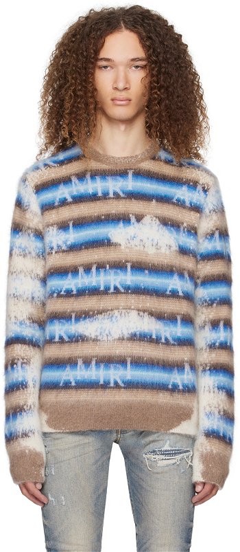 AMIRI Staggered Striped Sweater PS24MKL009