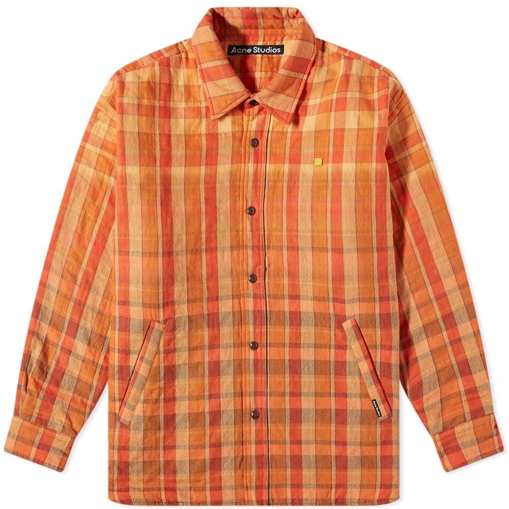 Shirt Acne Studios Oriol Oversize Flannel Face Shirt Jacket C90088