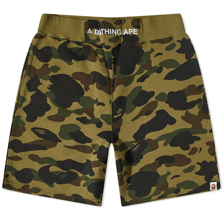 Shorts BAPE A Bathing Ape 1st Camo Sweat Short 001SPI801008M