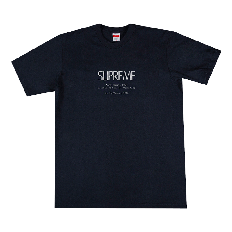 T-shirt Supreme Anno Domini Tee SS20T72 NAVY | FLEXDOG