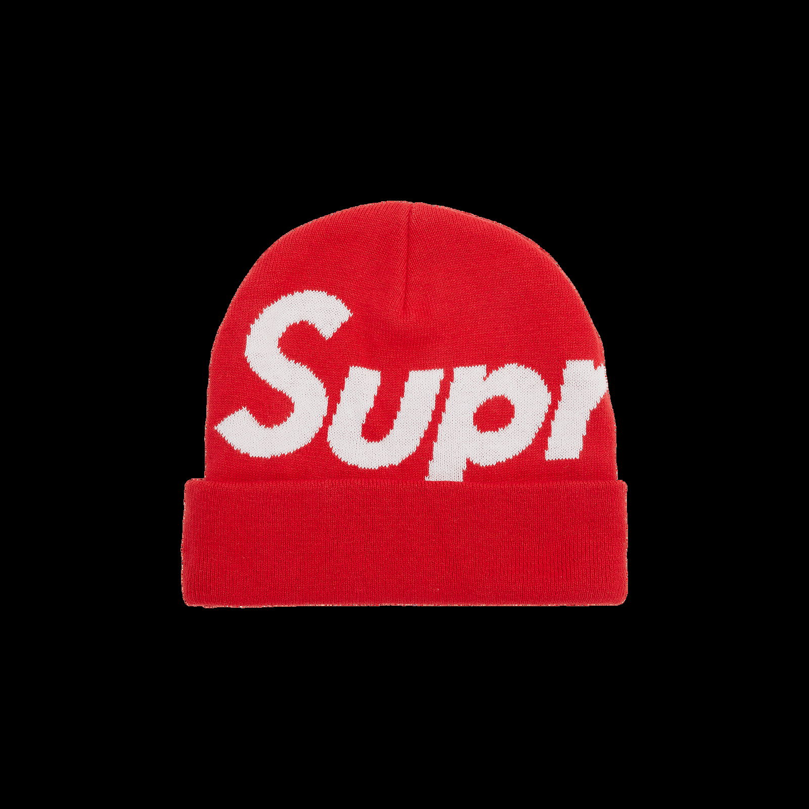 Beanie Supreme Big Logo Beanie FW21BN56 RED | FLEXDOG