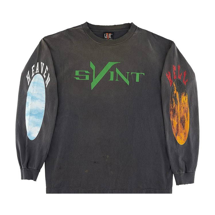 T-shirt Saint Michael x Vlone Skull Long-Sleeve Tee SM A22 0000