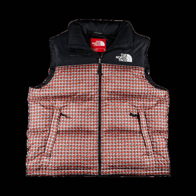 Vest Supreme The North Face x Studded Nuptse Vest SS21J7 RED | FLEXDOG