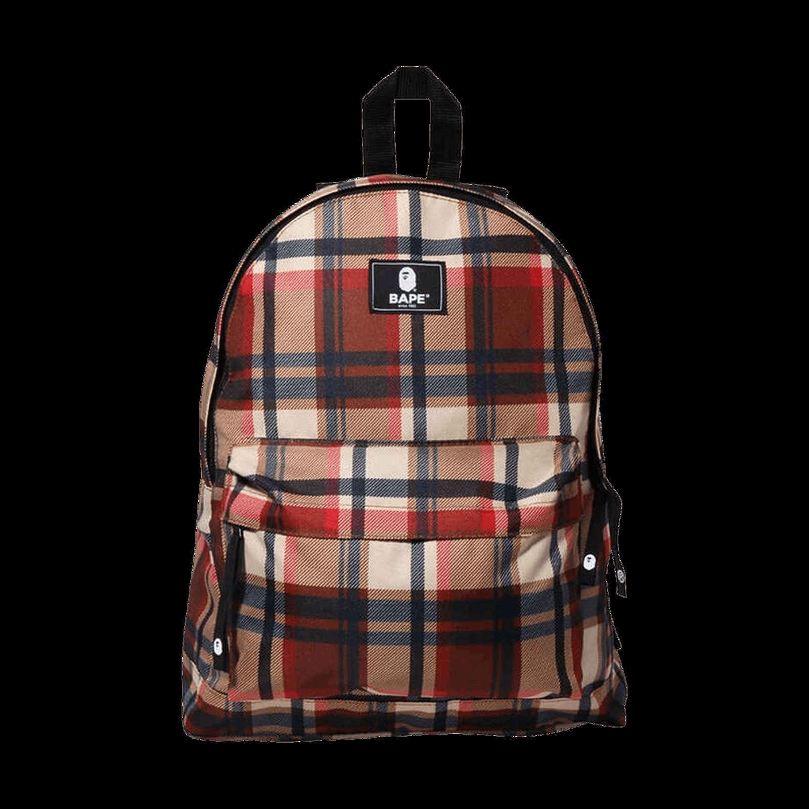 Backpack BAPE Check Daypack 4I20 189 001 RED | FlexDog