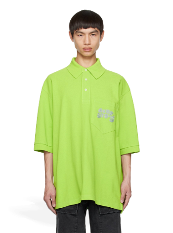 Acne Studios Embroidered Polo Tee BL0326-