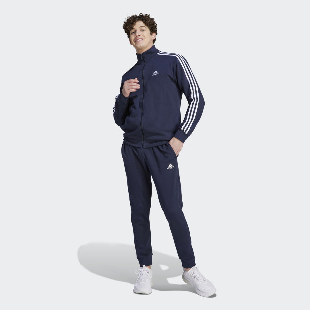 Sports Equipment adidas Originals Basic 3-Stripes Fleece Track Suit IJ6064