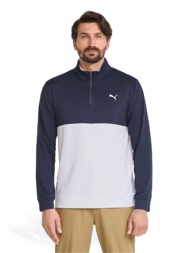 Gamer Colourblock Quarter-Zip Golf Pullover