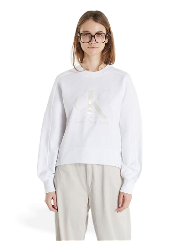 Calvin Klein Monogram Sweatshirt White