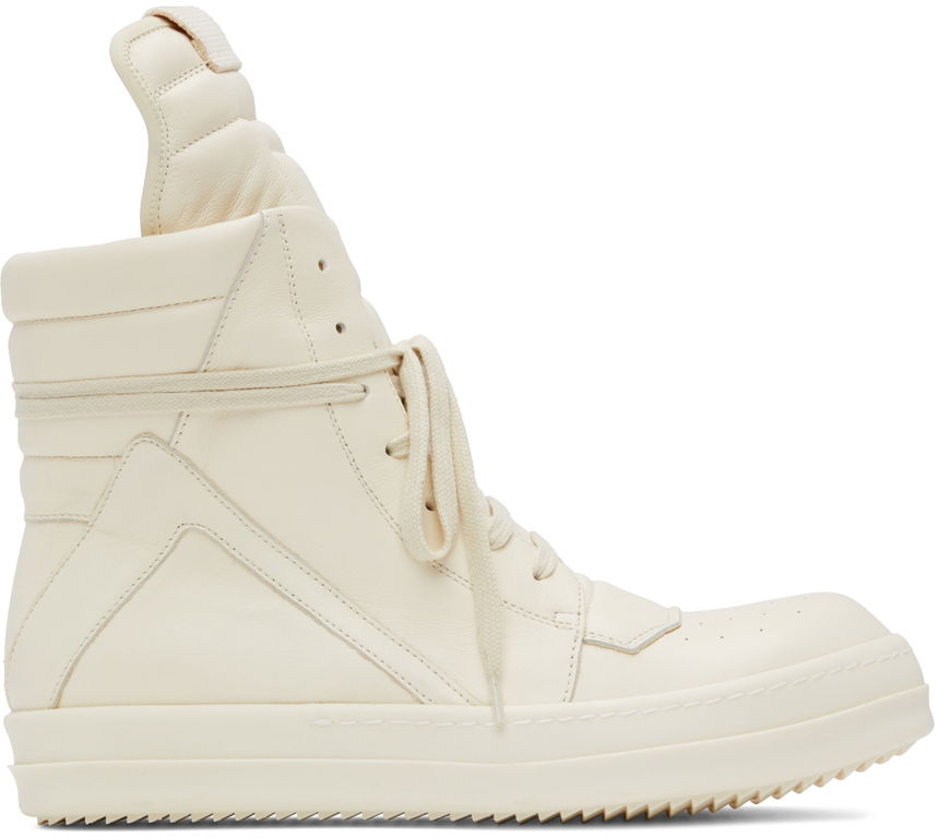 Rick Owens Off-White Geobasket RU02B2894 LPO | FLEXDOG