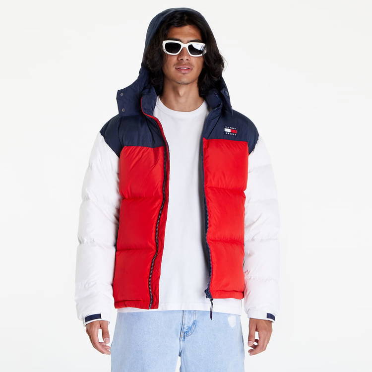 Puffer jacket Tommy Hilfiger Alaska Colour-Blocked Padded Jacket DM0FM14460  C87