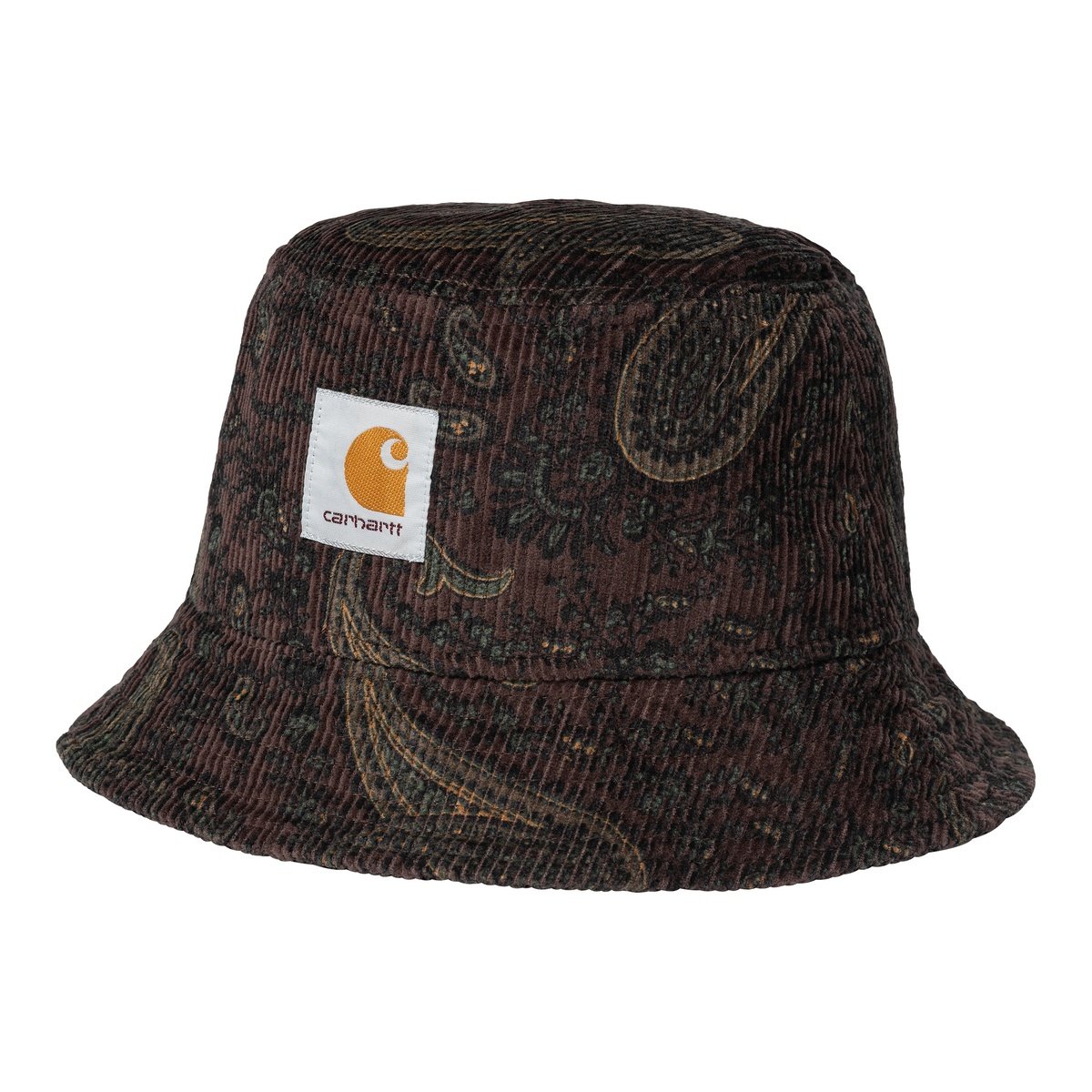 Carhartt Work In Progress Brown Cord Bucket Hat