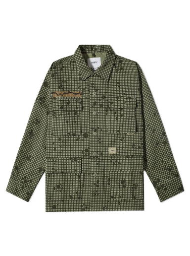 Jacket WTAPS Eaves Fleece Smock Jacket 212TQDT-JKM02-BGE | FLEXDOG