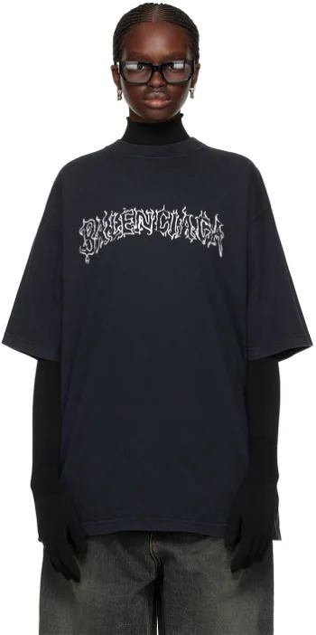 Balenciaga Printed T-Shirt 641675 TPVQ1