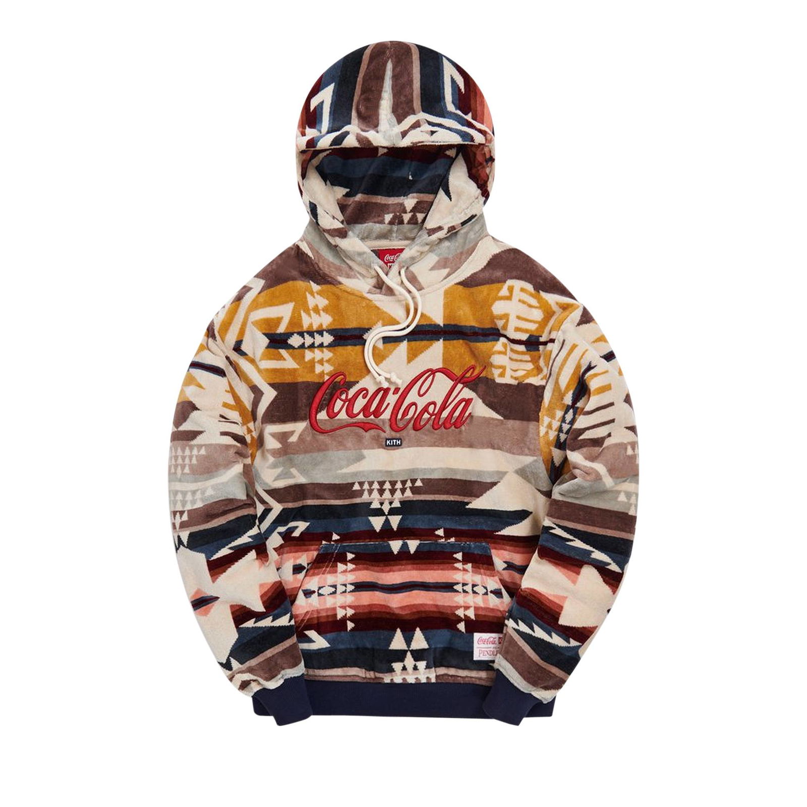 Sweatshirt KITH x Coca-Cola x Pendleton Terry Williams 3 Hoodie