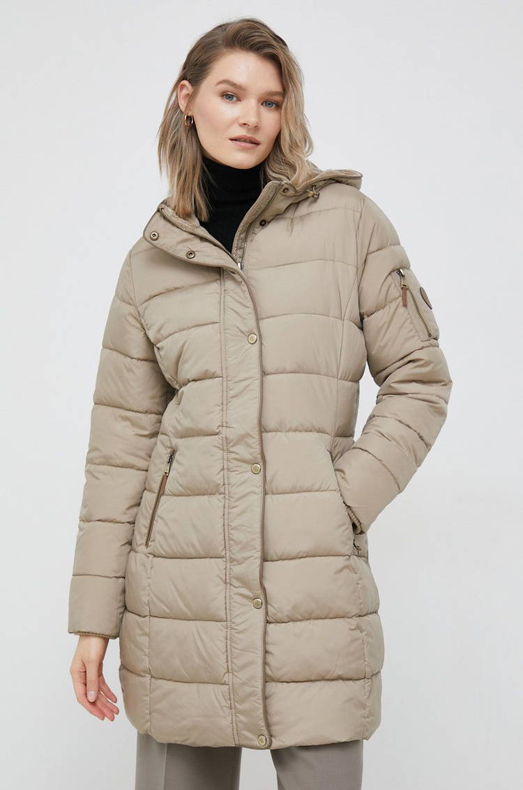 LAUREN RALPH LAUREN: Coat woman - Beige  LAUREN RALPH LAUREN jacket  297918617 online at