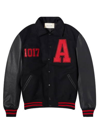 Jacket 1017 ALYX 9SM Leather Varsity Jacket AAUOU0197LE01-BLK0001