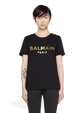 Balmain Organic Cotton T-Shirt YF1EF005BB28